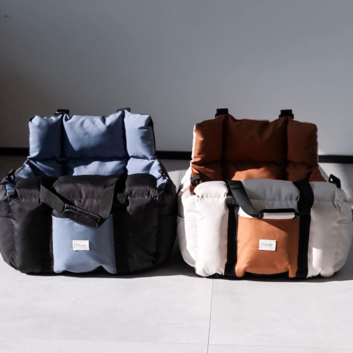 バイカラーキャリーベッド