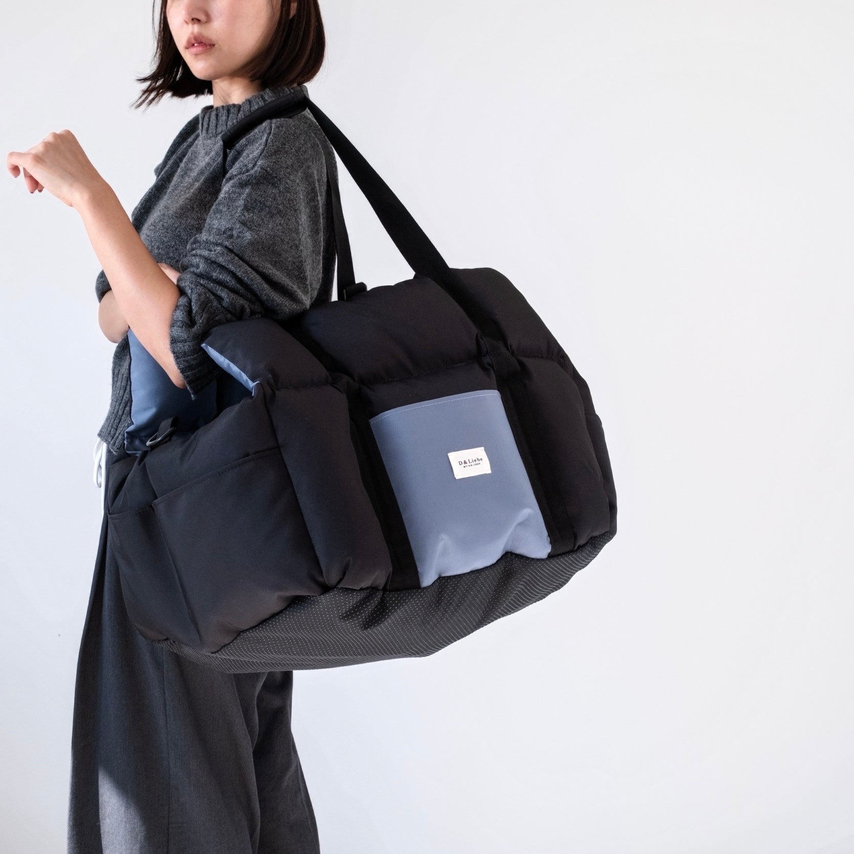 バイカラーキャリーベッド