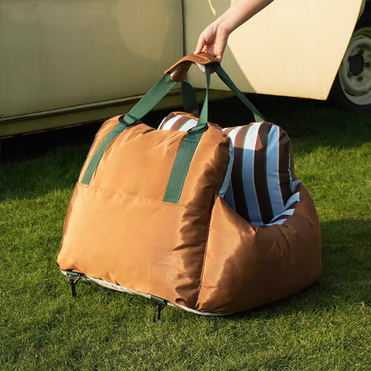 予約販売】ストライプキャリーベッド – D&Liebe