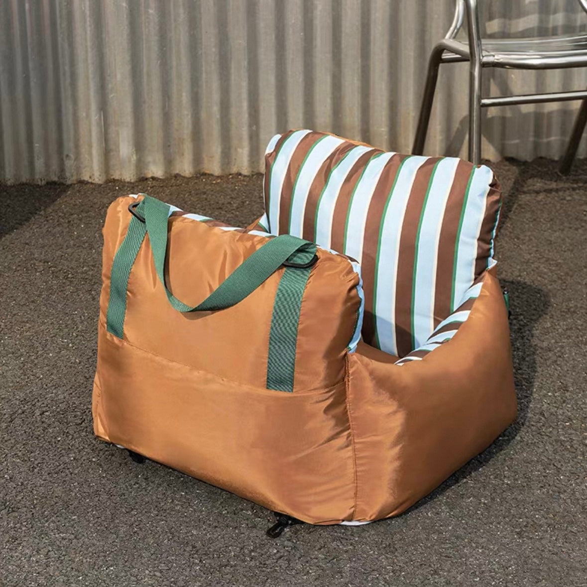 D &Liebe 犬用キャリーバッグ クッション付き D &Liebe 犬用キャリー